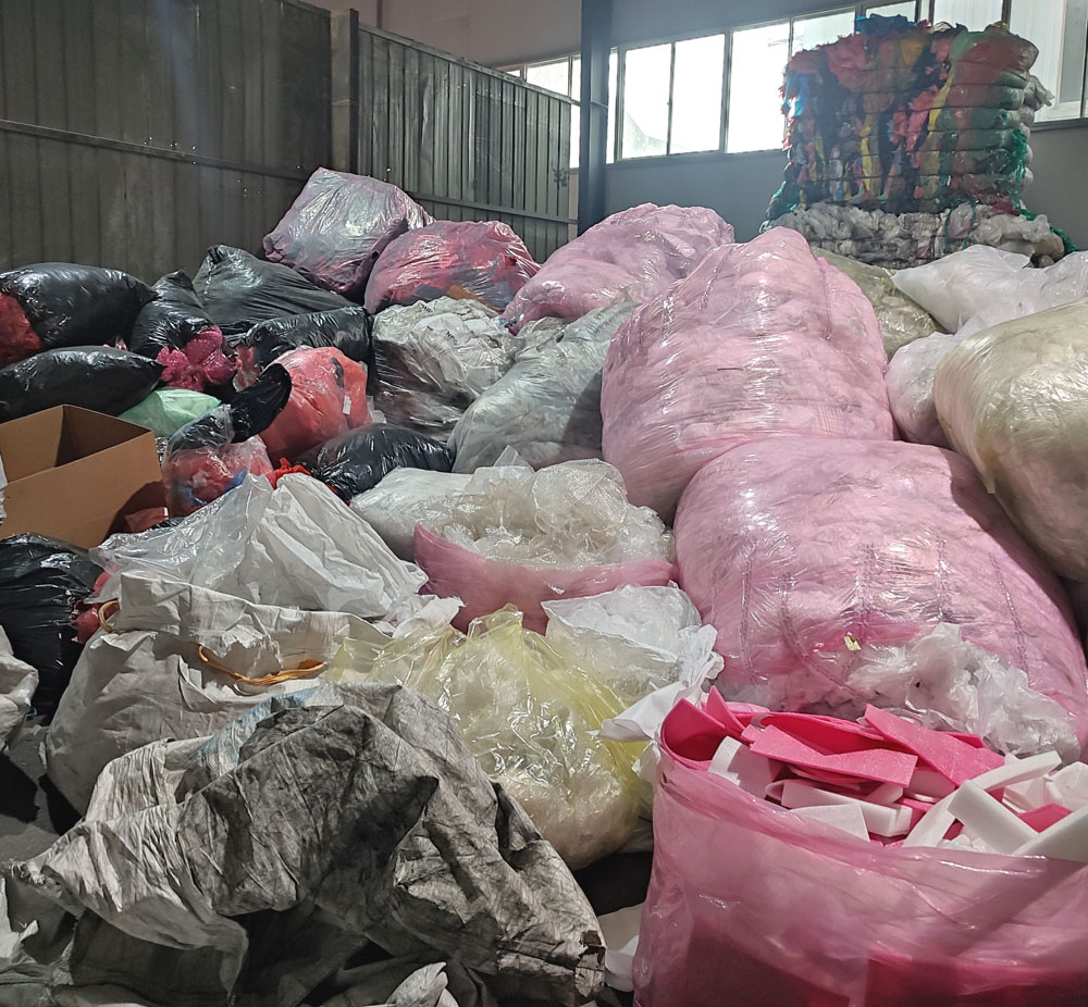 Plastic foam